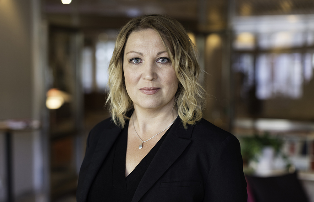 Johanna Jaara Åstrand, ordförande Lärarförbundet. Foto: Lärarförbundet