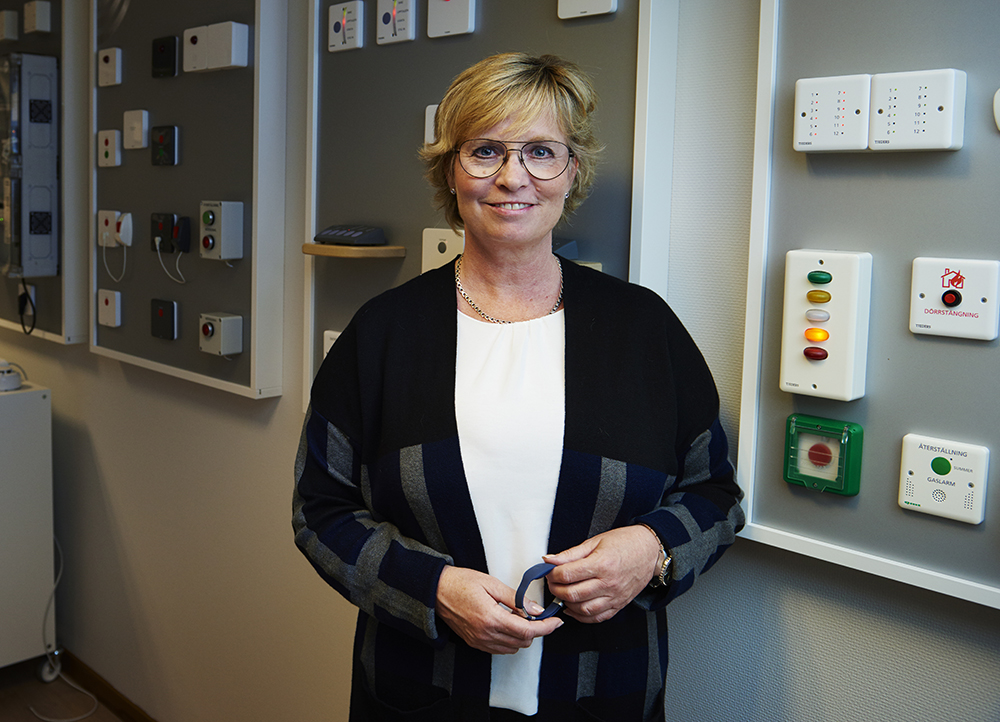 Marie Svensson, vd för Tjeders. Foto: Christian Rhen